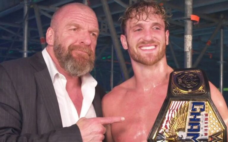 Triple H Instructed Logan Paul Not To Get Freaky Whereas Sporting His WWE United States Title Belt