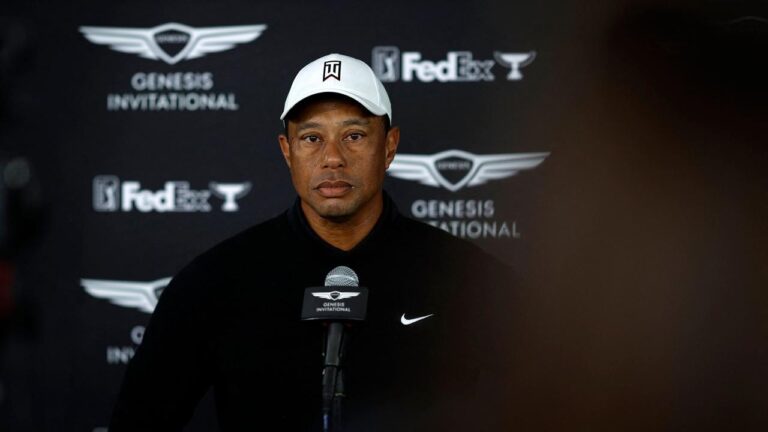 PGA Tour LIV Golf merger, Tiger Woods press convention, deadline for settlement, Hero World Problem,