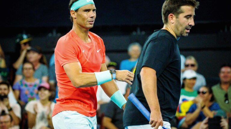 Nadal makes long-awaited comeback in Brisbane doubles defeat