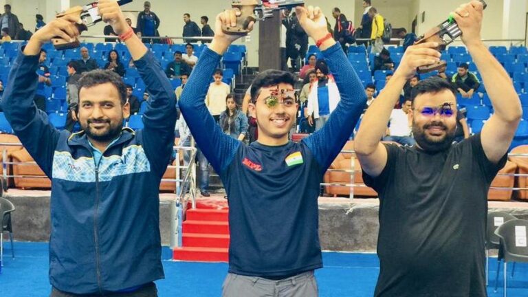 Indian sports activities information wrap, December 3: Abhinav Choudhary wins speedy hearth pistol gold at Nationwide Championships