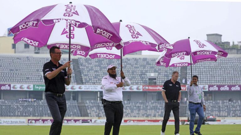 BAN vs NZ, 2nd Take a look at: Rain washes out second day in Mirpur