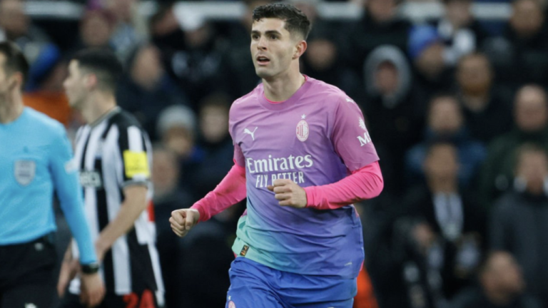 Christian Pulisic scores to assist AC Milan keep away from European exit