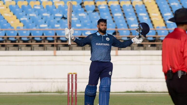 Vijay Hazare Trophy 2023: Haryana continues successful streak, beats Tamil Nadu to enter remaining