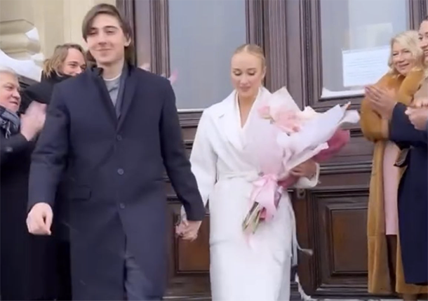 Anastasia Potapova and Alexander Shevchenko are Married!