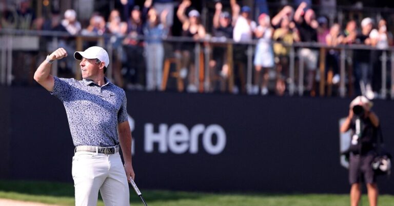 On the Hero Dubai Desert Basic, Rory McIlroy and Patrick Reed Present Drama