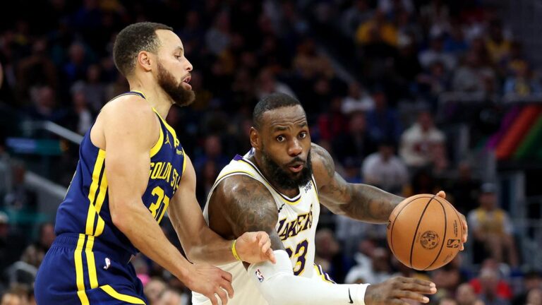 LeBron James has triple-double and hits successful free throws, Lakers beat Warriors in double additional time