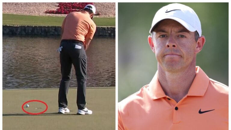 Rory McIlroy collapse at Dubai Invitational, Tommy Fleetwood wins, three putt, DP World Tour, video, response, scorecard