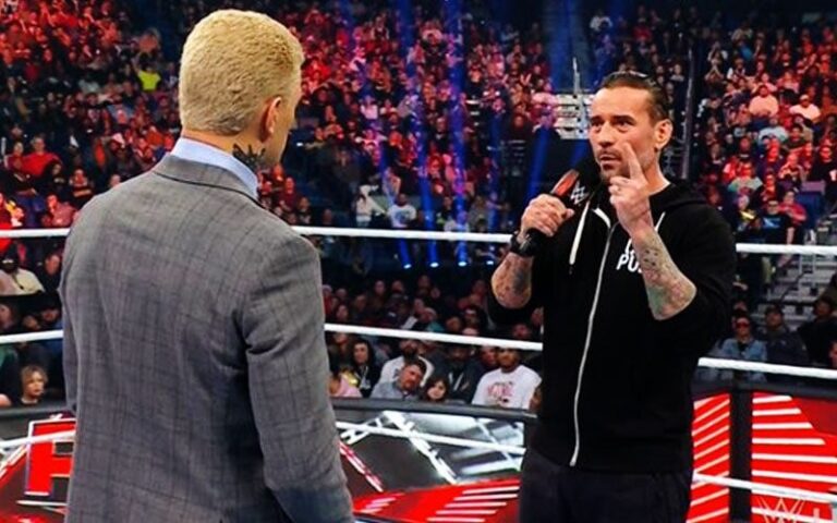 CM Punk and Cody Rhodes Conflict in Explosive Verbal Duel on 1/22 WWE RAW