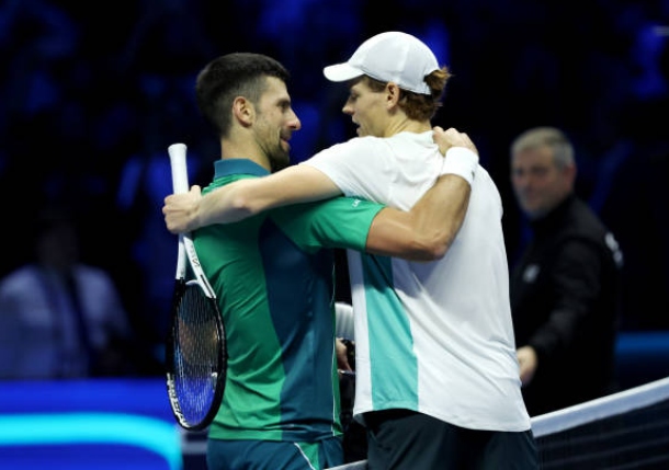 Sinner: Djokovic Has Large Points