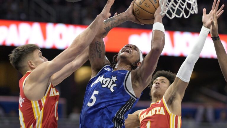 NBA roundup: Paolo Banchero, Magic shake off Hawks in OT