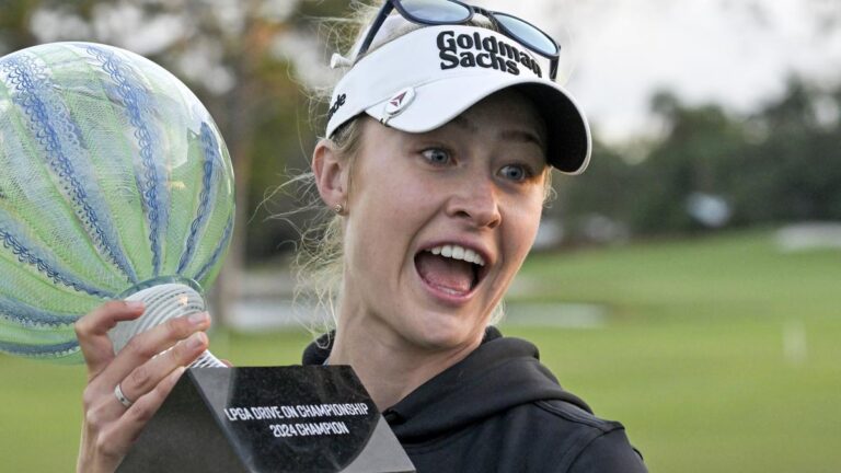 Nelly Korda rallies to win hometown occasion for ninth LPGA Tour title, beating Lydia Ko in playoff