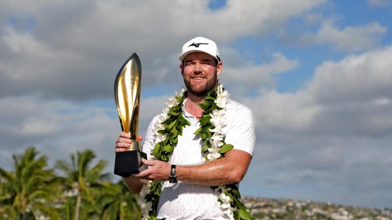 Grayson Murray’s playoff birdie delivers emotional Hawaii PGA victory