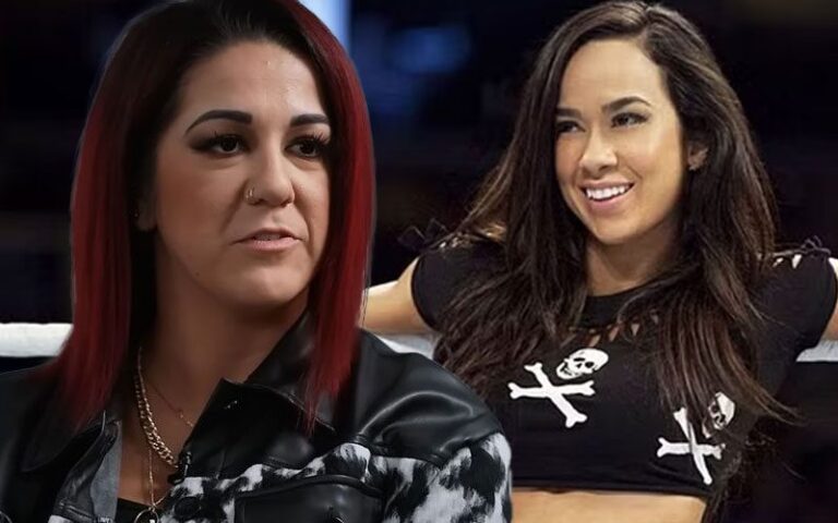 Bayley Extends an Invitation for AJ Lee to Get rid of Her at WWE Royal Rumble