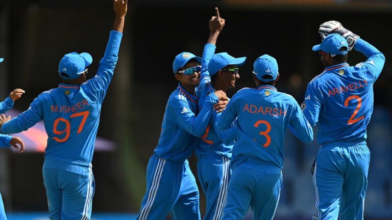 U-19 World Cup: Musheer shines brightly as India crushes Eire by 201 runs