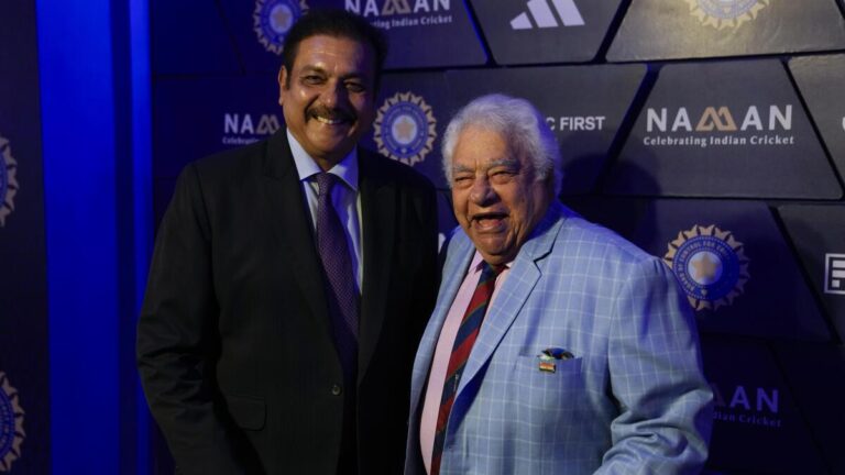 Shastri, Engineer honoured with Col CK Nayudu Lifetime Achievement Award