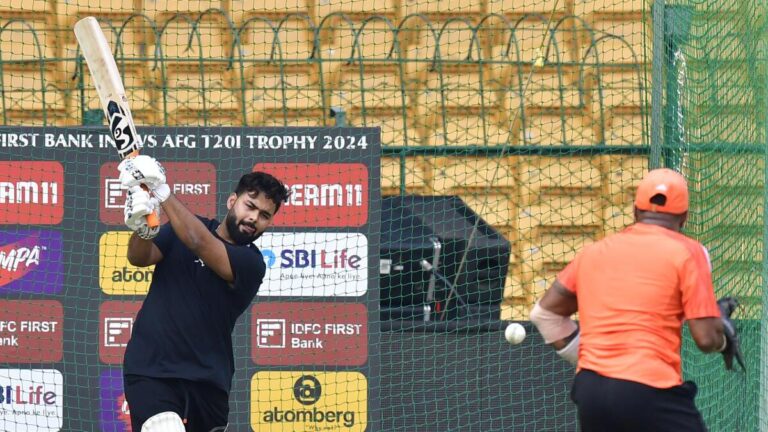 IND vs AFG: Pant bats at nets, reveals improved health; hyperlinks with India teammates