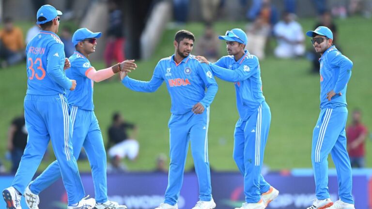 ICC U19 World Cup 2024: Saumy, Musheer shine as India outclasses Bangladesh by 84 runs