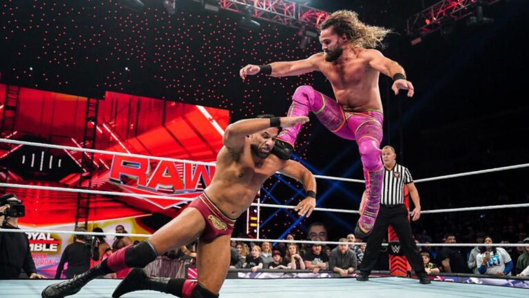 WWE world heavyweight champion Seth Rollins suffers a number of knee accidents in opposition to Jinder Mahal, per report