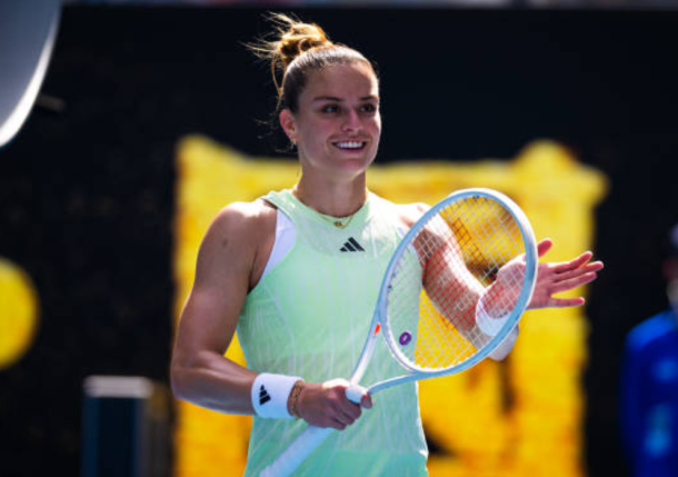 Sakkari Shifts Gears – and Racquets