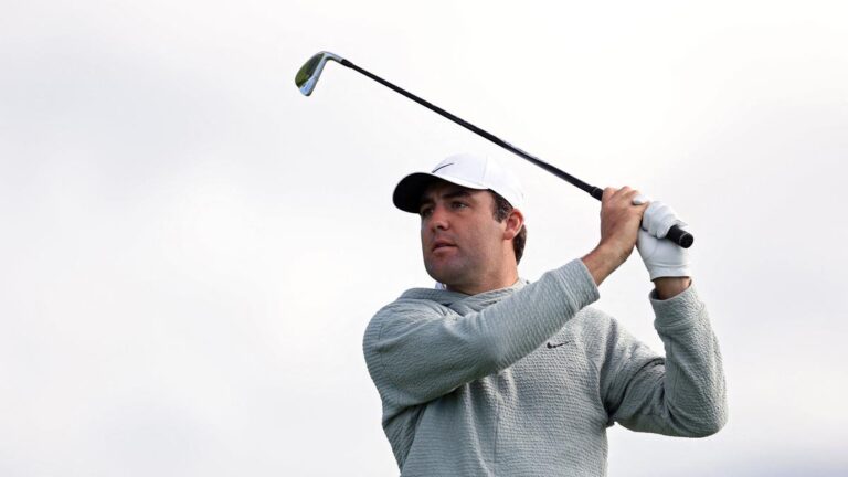 Scottie Scheffler joins three-way lead at Pebble Seaside Professional-Am