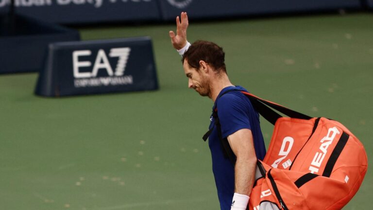 Andy Murray hints at retirement after defeat at Dubai Championship