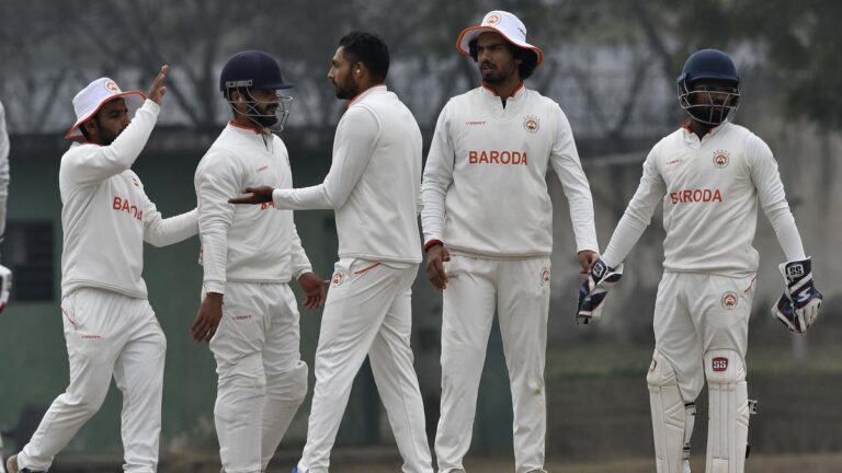 Ranji Trophy: Baroda forces Delhi to follow-on, beneficial properties three factors after draw