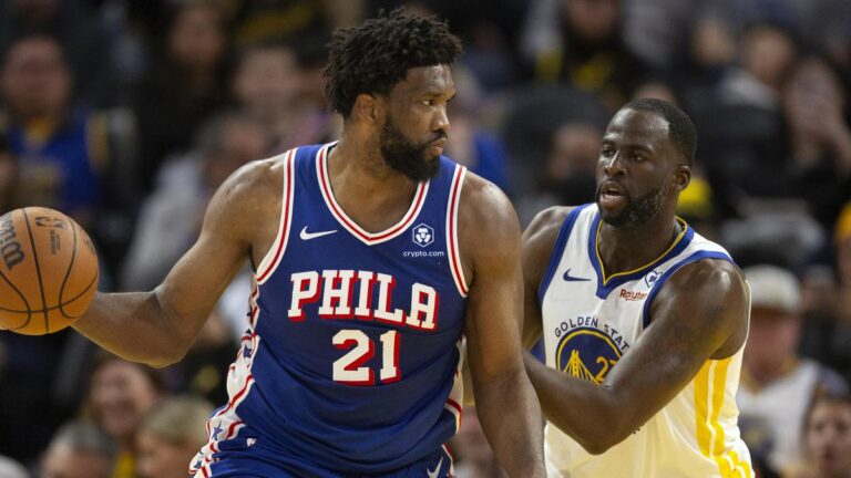 Embiid present process MRI after leg harm in 76ers’ loss to Golden State Warriors