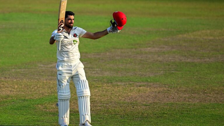 AFG vs SL: Ibrahim Zadran hits maiden century to assist Afghanistan cut back first innings deficit to 42 in opposition to Sri Lanka