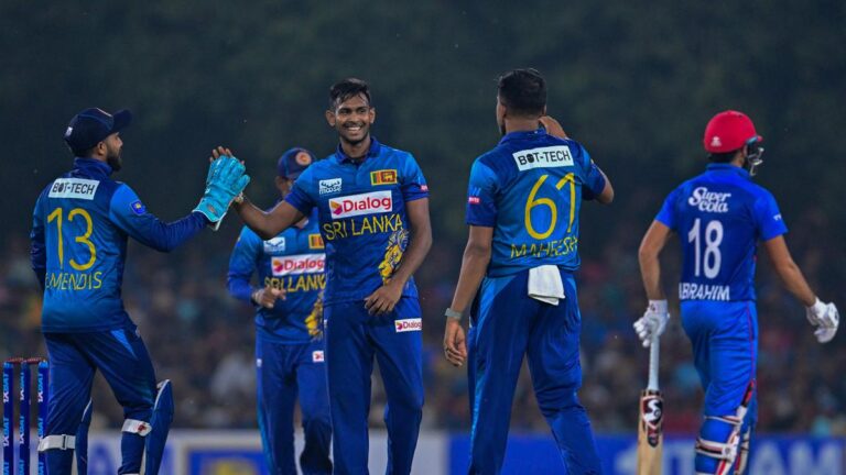 Sri Lanka beats Afghanistan by 4 runs in thrilling T20 collection opener