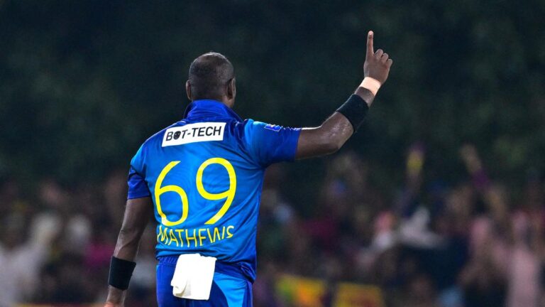 Mathews offers Sri Lanka unassailable 2-0 lead over Afghanistan in T20 sequence