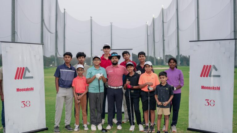 Aman Raj shares professional golf expertise with aspiring golfers at Hyderabad Golf Affiliation Membership