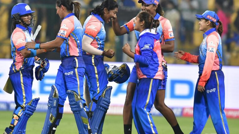 WPL 2024: Sajana smashes final ball six as Mumbai Indians seals dramatic opener vs Delhi Capitals