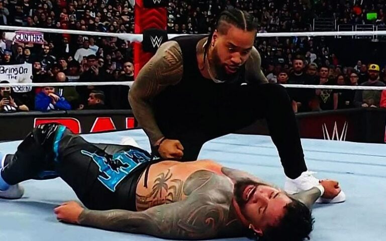 Jimmy Uso Prevents Jey Uso from Attaining Title Victory on 2/19 WWE RAW