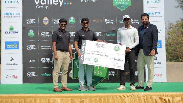 Vooty Masters: Shaurya Binu registers eight-shot triumph