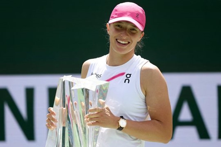 Swiatek Wins Second Indian Wells Title