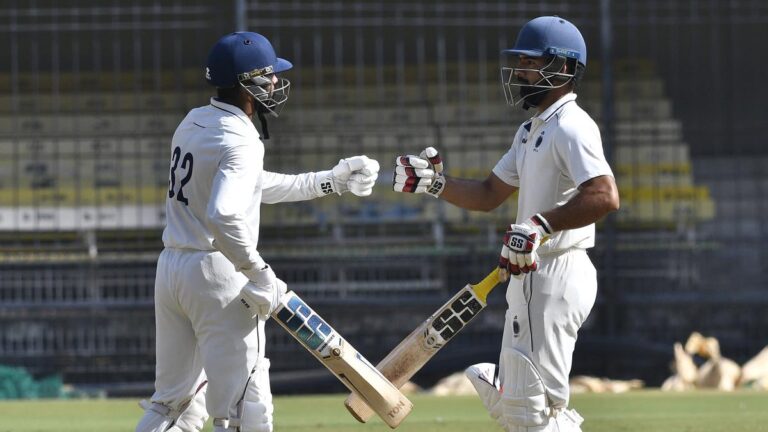 Ranji Trophy Reside Rating, Day 2 Semifinal 2024: Sai Kishore removes Avasthi in first over; Mantri, Gawali proceed for MP