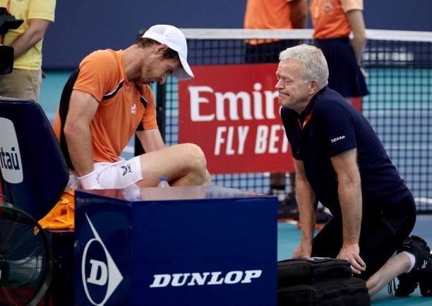 Murray Out for “Prolonged Interval” with Ankle Damage