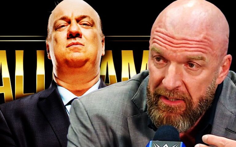 Paul Heyman Did not Flip Down WWE Corridor of Fame Induction Due to Triple H