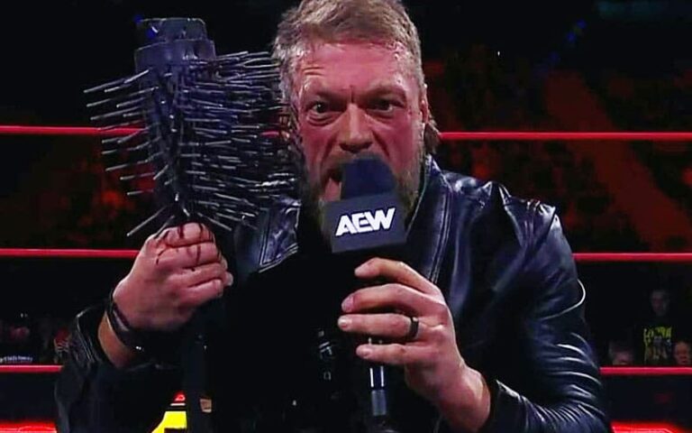 Adam Copeland Introduces ‘Spike’ to Ship a Stern Message to Christian Cage on 3/16 AEW Collision