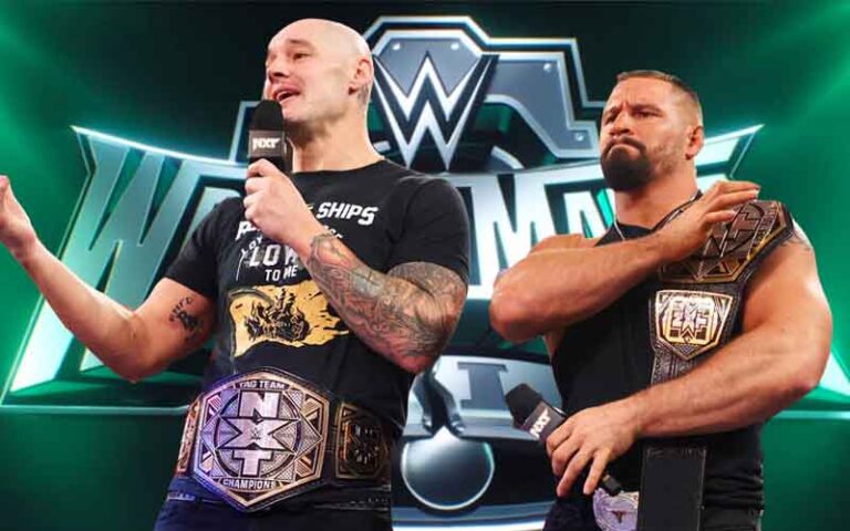 Baron Corbin Inserts His Crew’s Identify Into The Undisputed WWE Tag Crew Title Image At WrestleMania 40