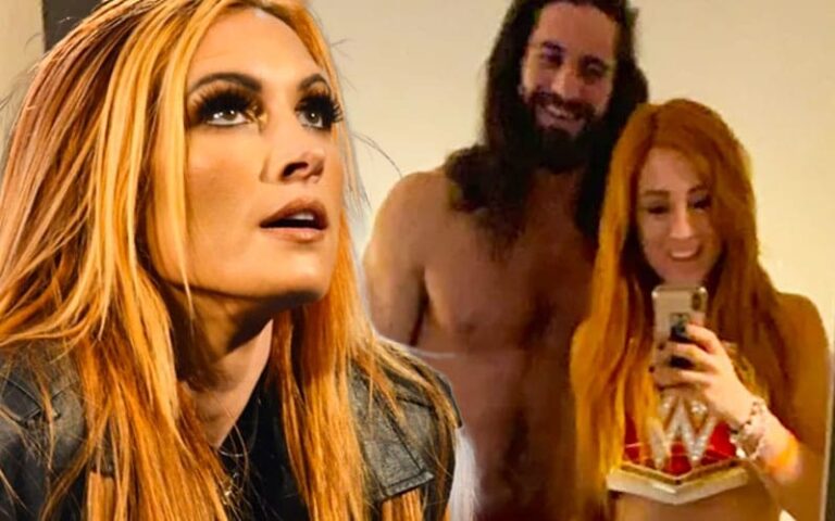 Becky Lynch Reveals Circumstances That Led to Scandalous Photograph With Seth Rollins