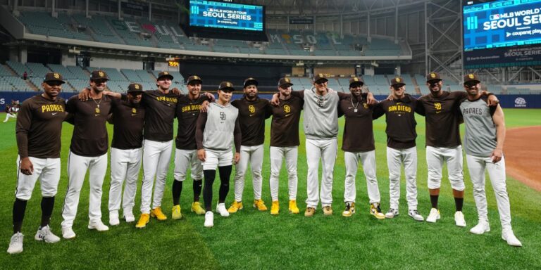 Padres journey roster for Seoul Sequence 2024