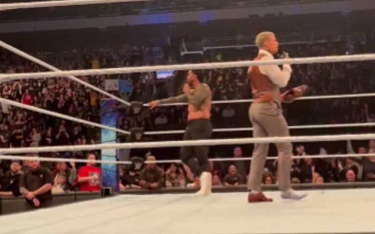 Cody Rhodes Offers Away His Sneakers After SmackDown Goes Off The Air