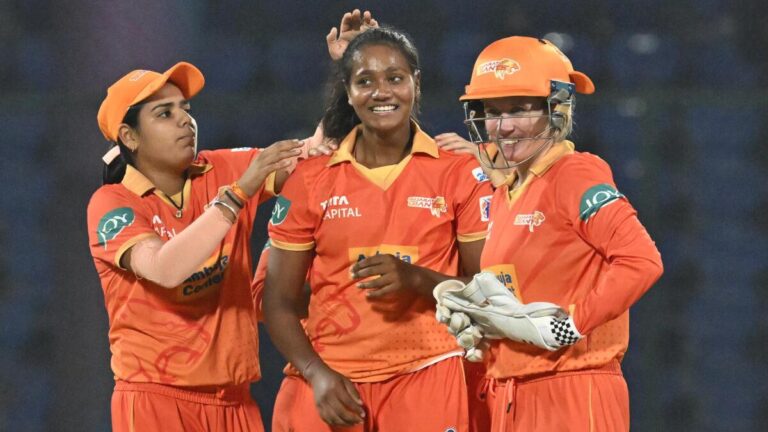 Shabnam Shakil stars as Gujarat Giants beats UP Warriorz in a thriller, Deepti Sharma’s heroics goes in useless