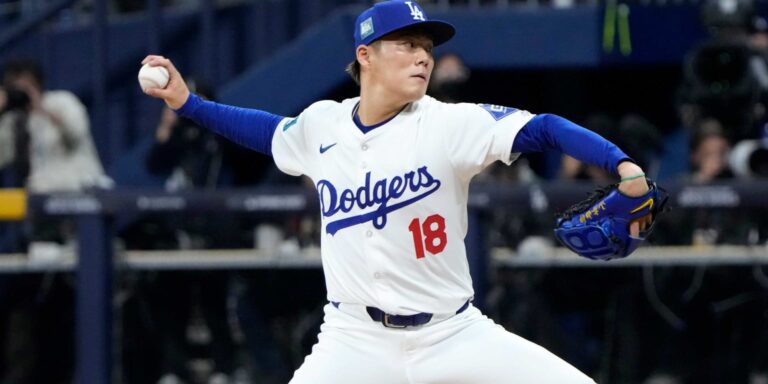 Yoshinobu Yamamoto makes Dodgers debut