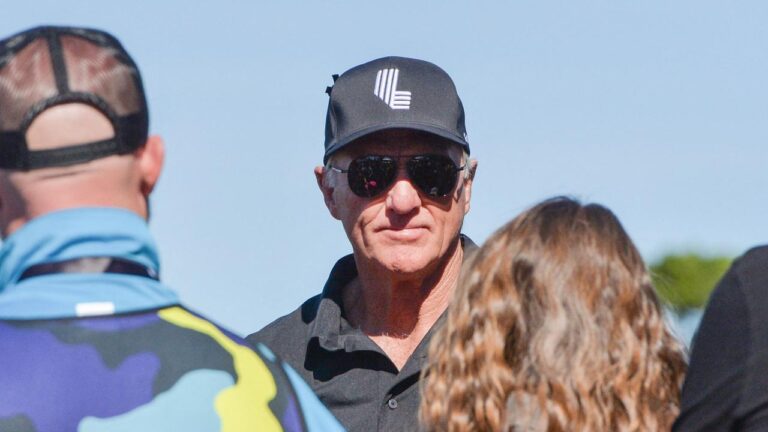 Greg Norman all smiles as golf dream, outcomes, response, crowds