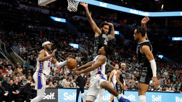 NBA roundup: Tyrese Maxey scores 52 as 76ers prime Spurs in 2OT