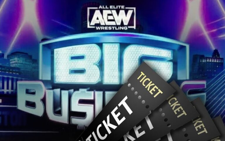 Variety of Tickets Bought For AEW Massive Enterprise Revealed