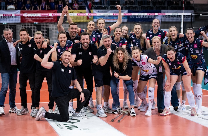 Worldwide volleyball: Taylor Mims, Jaelyn Keene lead Nantes to French Cup title