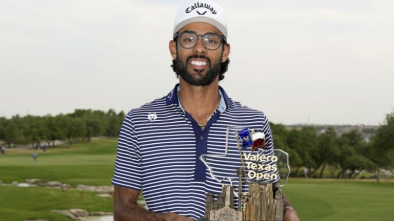 Indian-American Akshay Bhatia wins Texas Open title, books Augusta Masters spot